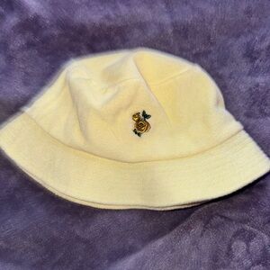 Yellow bucket hat
